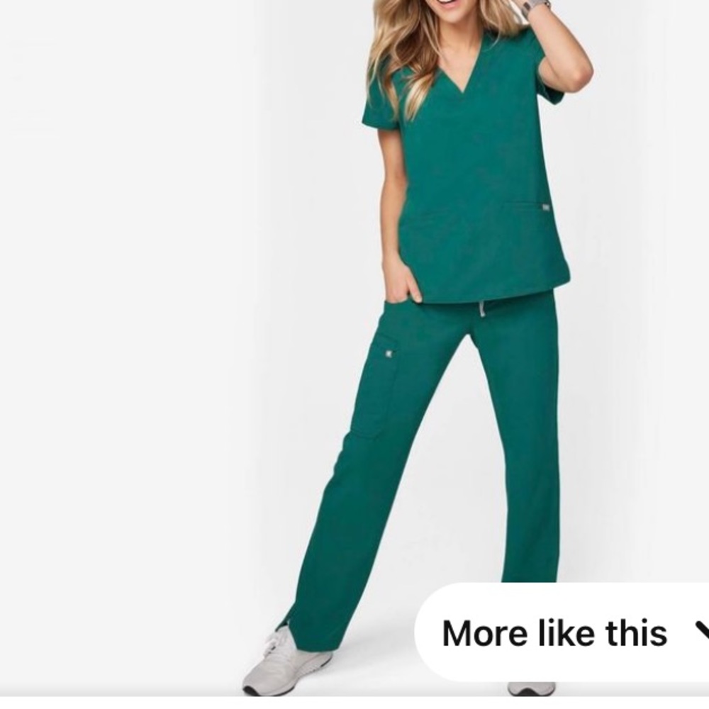 Figs Kade cargo pants in hunter green
